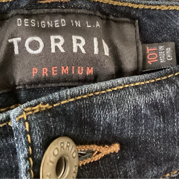 Torrid Premium High Rise Stretch Jeans 10 Tall - Picture 7 of 8